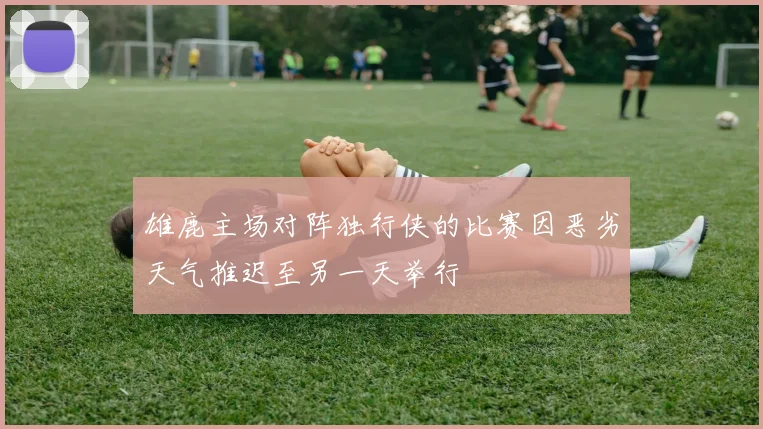 雄鹿主场对阵独行侠的比赛因恶劣天气推迟至另一天举行
